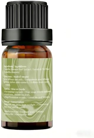 yethious White Tea Essential Oil For Diffuser Pure & Natural Aromatherapy Oil White Tea Fragance Oil for Massage, Skin Care, Humidifier 10ml - 1