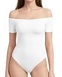 bodies blancs Matériel: 90% coton + 10% élasthanne, doux, respirant, élastique, body pour femmes ultimement confortable, body pour femmes figuré sans restriction, portable chaque année, body pour femmes élégant avec un confort premium