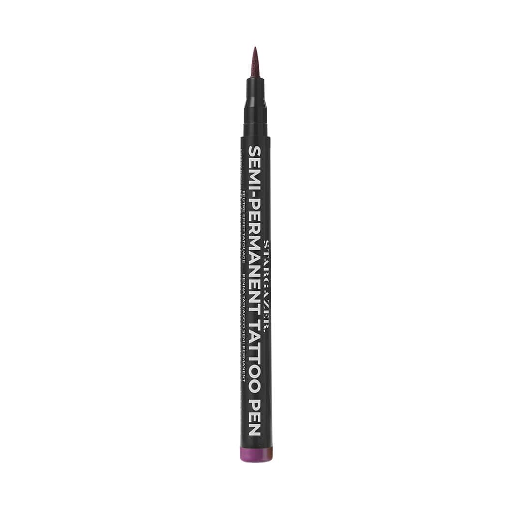 Semi-Permanent Tattoo Pen 9. Up to 24 hour strong blue colour for skin art with a fine line nib. image 5