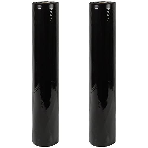 NatureVac Vacuum Seal Bags, 2 Rolls @ 11 in. x 19.5 ft ALL BLACK