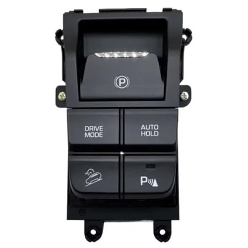 Car Emergency Handbrake Button Compatible with Hyundai for Tucson 2019-2020 Car Electronic Handbrake Parking Control Button Switch OEM 93300D30604X 93300D3060