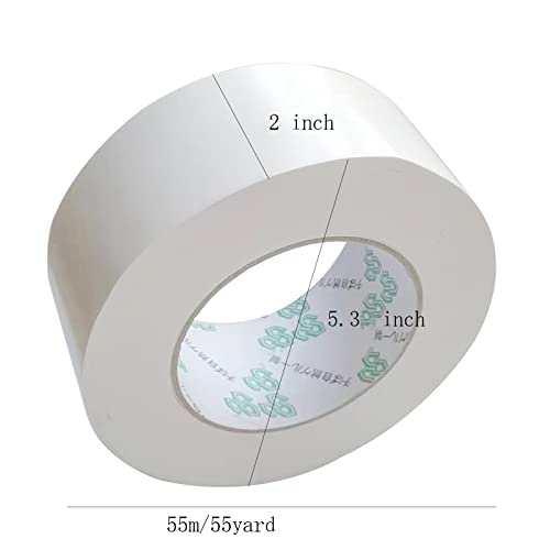 Wekje 2" X55Yard Double Sided Golf Grip Tape,Golf Grip Kits For Regripping Golf Clubs,Grip Strip Tape Roll For Clubs Wood Iron Wedge Putter,Easy To Peel & Cut #TOP1