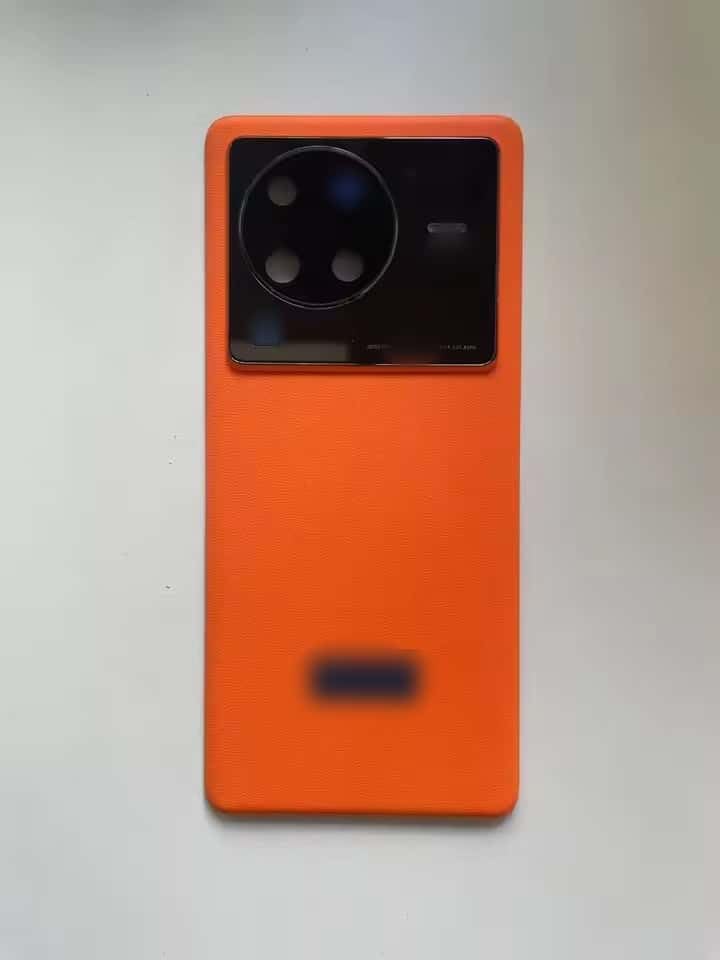 YOOOKOOO Compatible Rear Back Cover for vivo X80 Pro – Battery Door Housing Replacement Part (Blue with Lens)