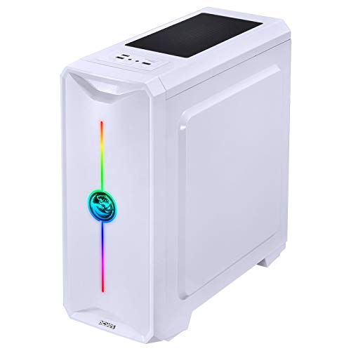 GABINETE MID-TOWER NOVA PLUS BRANCO COM 3 FANS LED RGB LATERAL EM ACRÍLICO - NOVBRRGB3FCA - PCYES