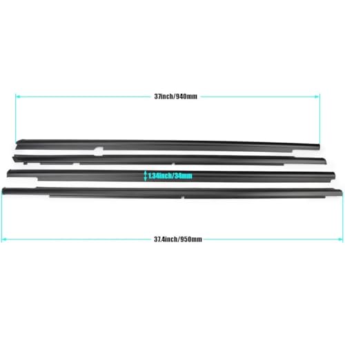 Evite filtraciones con el kit de burletes para cristales de Mitsubishi Lancer 2