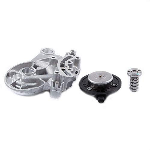 YANGCAN Compatible with Camshaft Bridge Bracket Bushes Mount with Engine Camshaft Control Valve Solenoid Valve Adjuster Magnet 06H103144J 06H109257C 06L109259A For VW Skoda A3 A4 A5 1.8/2.0T