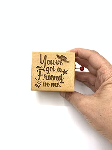 You've Got A Friend In Me Music Box. Beech Wood Box With Engraving. #TOP2