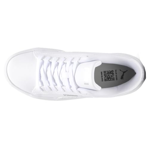 Image of Puma Womens Smash V3 Platform Lace Up Sneakers Shoes Casual