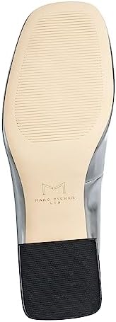 Marc Fisher LTD Women's NESSILY Pump, Silver 040, 7 | Image 3