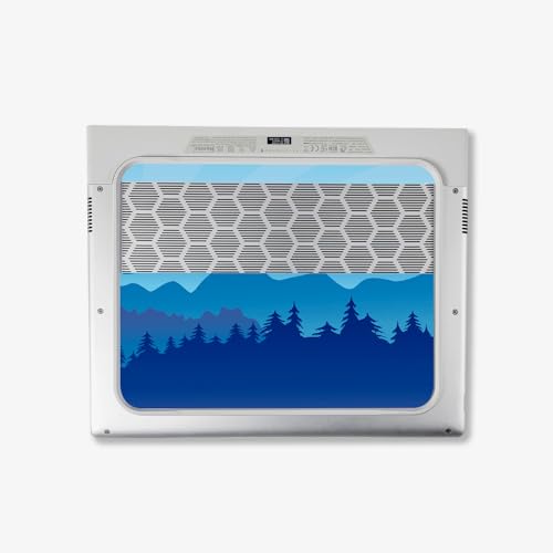 Image of MightySkins Skin Compatible with Alienware X14 R2 (2023) Full Wrap Kit - Blue Mountains | Protective, Durable, and Unique Vinyl Decal wrap Cover | Easy to Apply & Change Styles | Made in The USA