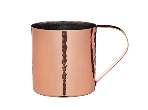 BarCraft 550 ml de Acero Inoxidable Luxe Lounge para cócteles Moscow Mule Taza, Cobre