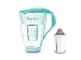 Produktbild PearlCo Glas-Wasserfilter (Mint) mit 1 Protect+ Classic Filterkartusche (f. hartes Wasser) - Made in EU
