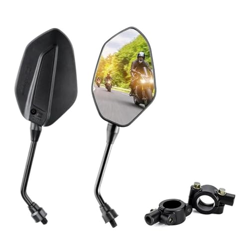 Espejo retrovisor de motocicleta universal para solucionar problemas de visibilidad y roscas rotas