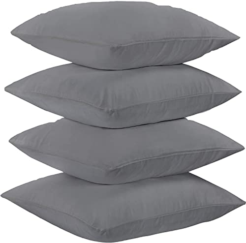 Niagara 4 Pack Standard 20X26 Inches White And Grey #TOP4