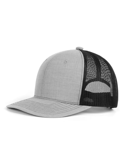 Grande casquette snapback bicolore avec panneau arrière ventilé