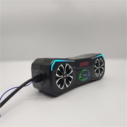 Parlantes para manubrio de motocicleta con audio inalámbrico miniatura 5
