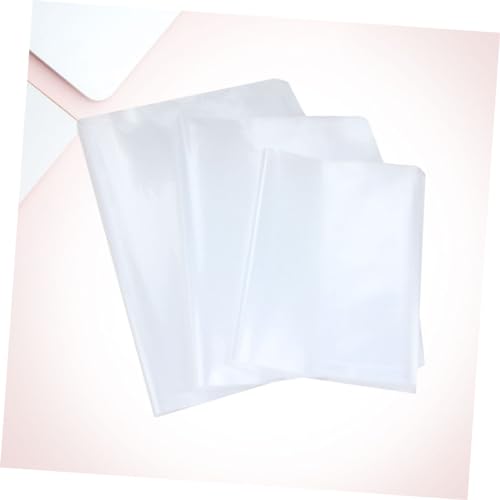 Lurrose 30 Unidades Capa Livros Escolares Capa De Livro Transparente Capa Protetora Capa De Livros T