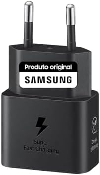 Samsung Carregador de parede Super Rápido 45W (Cabo USB-C)