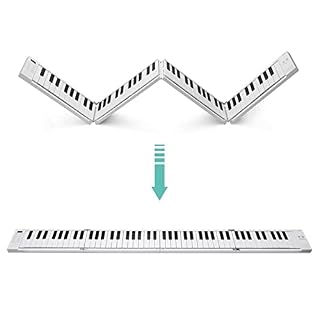 TSTS Piano électrique Pliable 88 Clé Pliante Piano Piano Numérique Piano Portable Piano Piano avec Pédale De Maintien… - Les Beatles, Paul McCartney, John Lennon, RIngo Starr, George Harrison TSTS Piano électrique Pliable 88 Clé Pliante Piano Piano Numérique Piano Portable Piano Piano avec Pédale De Maintien… – Image 2