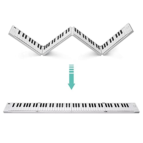 TSTS Piano électrique Pliable 88 Clé Pliante Piano Piano Numérique Piano Portable Piano Piano avec Pédale De Maintien… - Les Beatles, Paul McCartney, John Lennon, RIngo Starr, George Harrison TSTS Piano électrique Pliable 88 Clé Pliante Piano Piano Numérique Piano Portable Piano Piano avec Pédale De Maintien… – Image 3