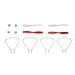 Produktbild 4 Propeller mit Cover Schutz für Xiaomi Mitu RC Quadcopter