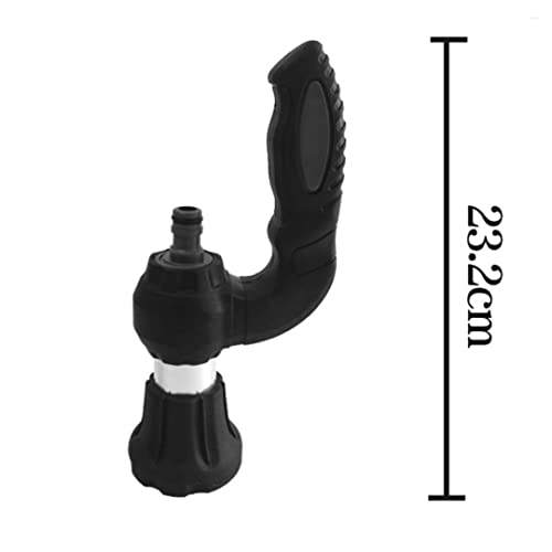Garden Hose Spray Nozzle Car Wash Sprayer Mighty Power Hose Blaster Nozzle Adjustable Sprayer Hose Mist Powerful For Garden Lawn Plants Watering Car Washing #TOP2