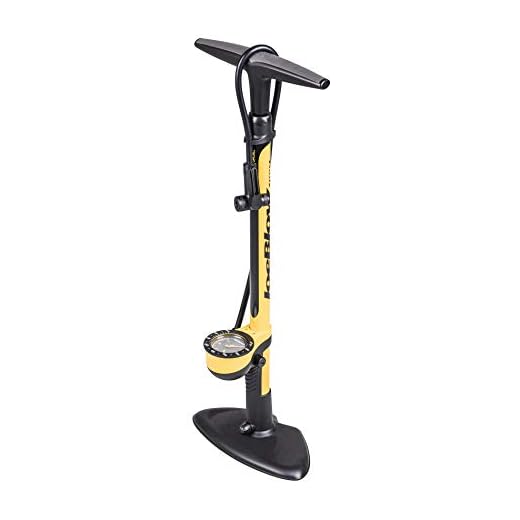 Topeak Unisex Adult JoeBlow Sport III staande pomp, zilver, één maat