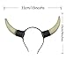 APLVFFZH Horn Hairband Handmade Supplies Fashion Role Playing Decorative Hair Accessories