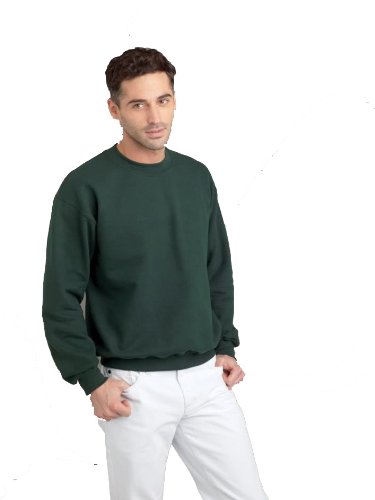 Gildan Men's Sweatshirt - Blue - Large