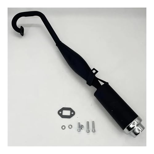 Pot d'échappement Silencieux D'échappement pour Moto 2 Temps, pour Moteur pour 43cc, 47cc, 49cc, Quad, Dirt Bike, Pocket Bike, Quad, Scooter