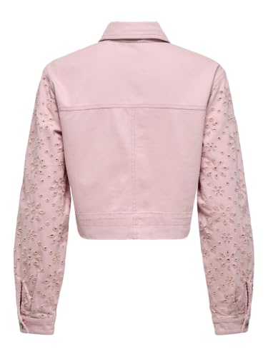 Chaqueta corta crochet ONLY Onlelsa Otw de punto calado ligero 2