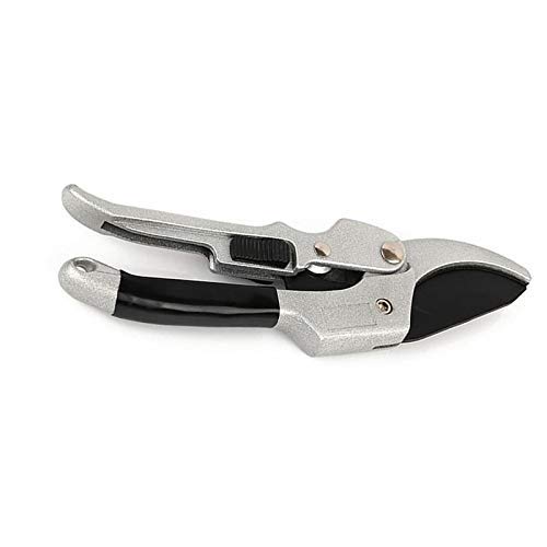 TEmkin Tijeras de podar, Tijeras portátiles de nitidez, Tijeras de podar manuales para jardinería, Herramienta de Tijeras de jardín para arbustos, Tijeras de Rama de Yunque, podadora de jardín