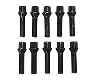 ブラックボルト　１２R　１４ｘ１．５ 　首下３５ｍｍ　２０本 Amazon.co.jp: OZホイールなどのR12球面座面用 ブラックボルト