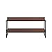 ZINUS TV Stand with Shelf, 40 Inch, Red mahogany wood grain