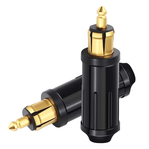 XEIYEI Allume Cigare Male Prise DIN 12v Adaptateur DIN pour Allume-Cigare DIN Moto Automobiles Européennes de Remplacement