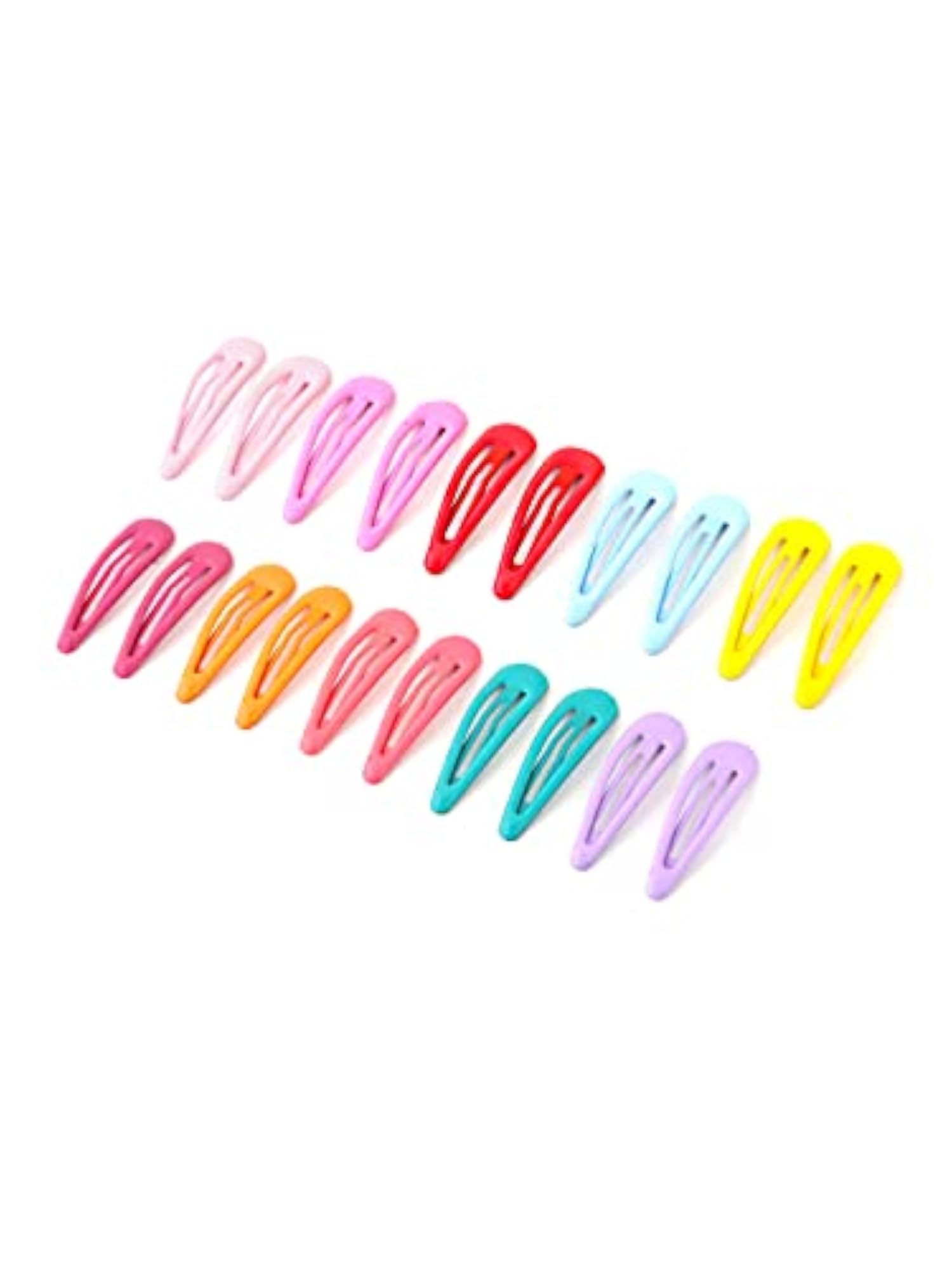 20 Pcs Snap Hair Clips Set for Kids & Teens