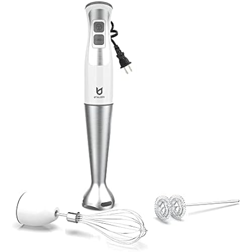 UTALENT 3-in-1 Immersion Hand Blender - Puree Baby Food, Sauces and Soups