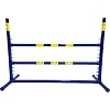ActiveDogs Agility Fixed Base Jump – High Grade PVC Indoor or Outdoor Dog Obstacle Agility Training Exercise Equipment