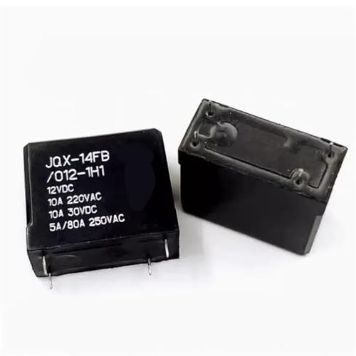 Relais JQX-14FB 012-1H1 12V CC composant commutateur 4 broches pour carte électronique 10A