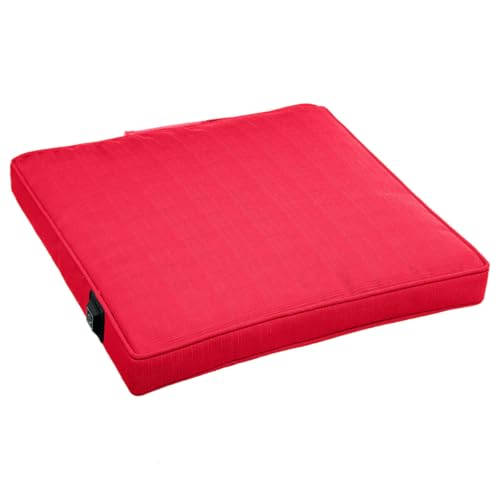 Coussin chauffant étanche et anti-UV en mousse à mémoire avec batterie 10Ah