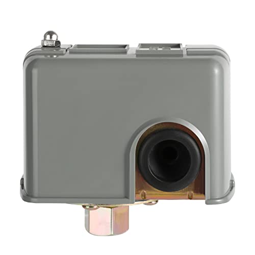 Pessure Switch For Well Pump, Enmja 40-60Psi Water Pressure Switch Adjustable Differential, 1/4" Female Npt Water Pump Pressure Control Switch #TOP1