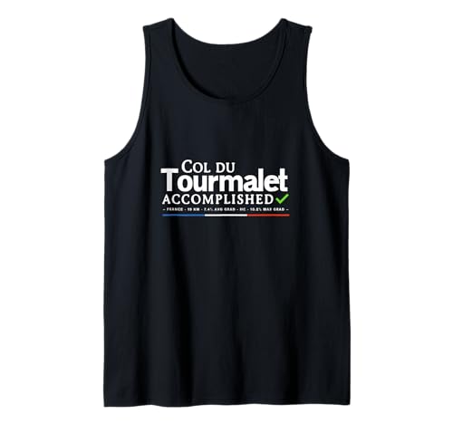 Col du Tourmalet Cycling Climb Tank Top