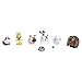 The Secret Life of Pets - Mini Pets Collectible Action Figures Figurines Toys Set (Exclusive), 6 Pack, with Dogs Max, Duke, Mel, Gidget, and Sweet Pea (Bird), Norman (Guinea Pig)