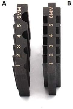 Miniatura 2 de Afilador de Pingle Tool B para trabajadores de cuero, biseladores de borde, recortadores, ranuras, punzones  Herramienta auxiliar para afilar