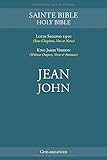 Sainte Bible (Holy Bible): JEAN, JOHN (Pocket-sized): Louis Segond 1910, King James Version (Without...