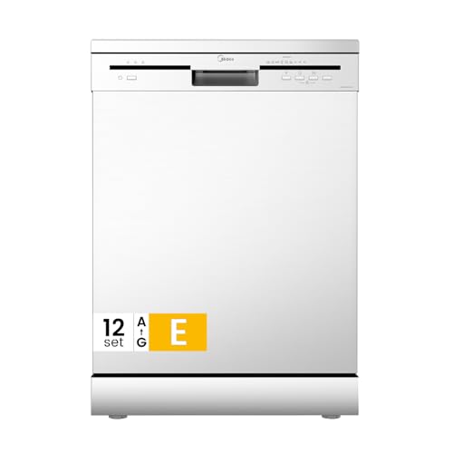 Midea MFD60S121W-IT Lavastoviglie Libera Installazione con 12...