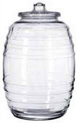 Libbey 9520004 Glass Display Barrel - 5-1/4 Gallon Capacity