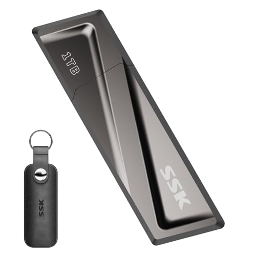 Image of SSK 1TB USB Flash Drive up to 550MB /s USB 3.2 Gen2 Externel Thumb Drive