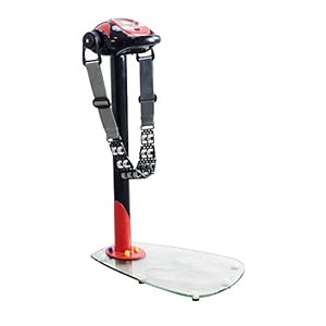 Standing Vibration Platform Machine Home Fitness Vibration Platform with LCD Display 360° Massage Belt Scroll Design Suitable for Living Room