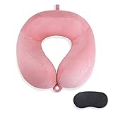 LAN SHAN QUE Travel Pillow Soft Comfortable Neck Pillows for Sleeping,Airplane,Car,Home Use,Perfect...